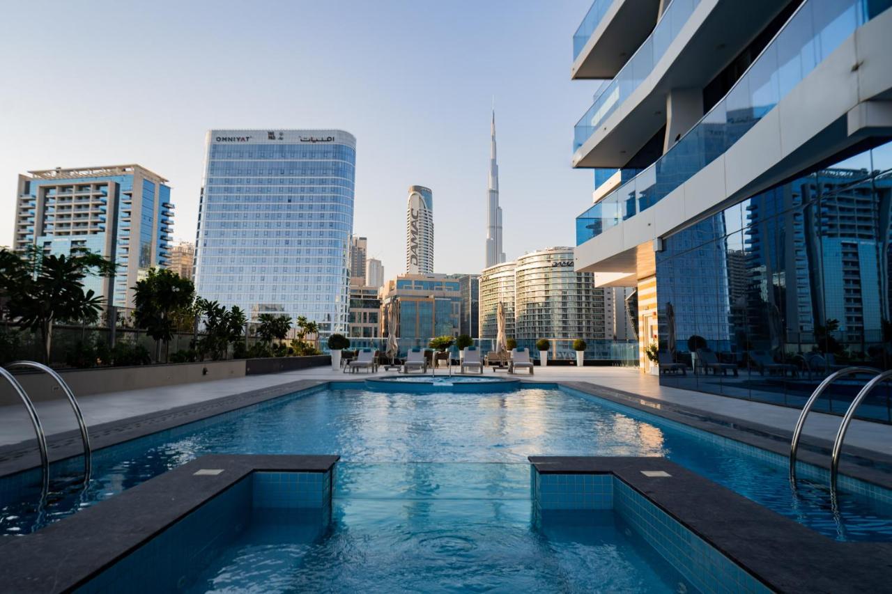 Kasco Homes Waves Tower Business Bay Dubai Eksteriør bilde