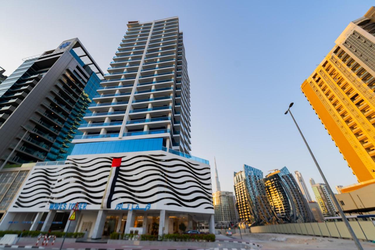 Kasco Homes Waves Tower Business Bay Dubai Eksteriør bilde