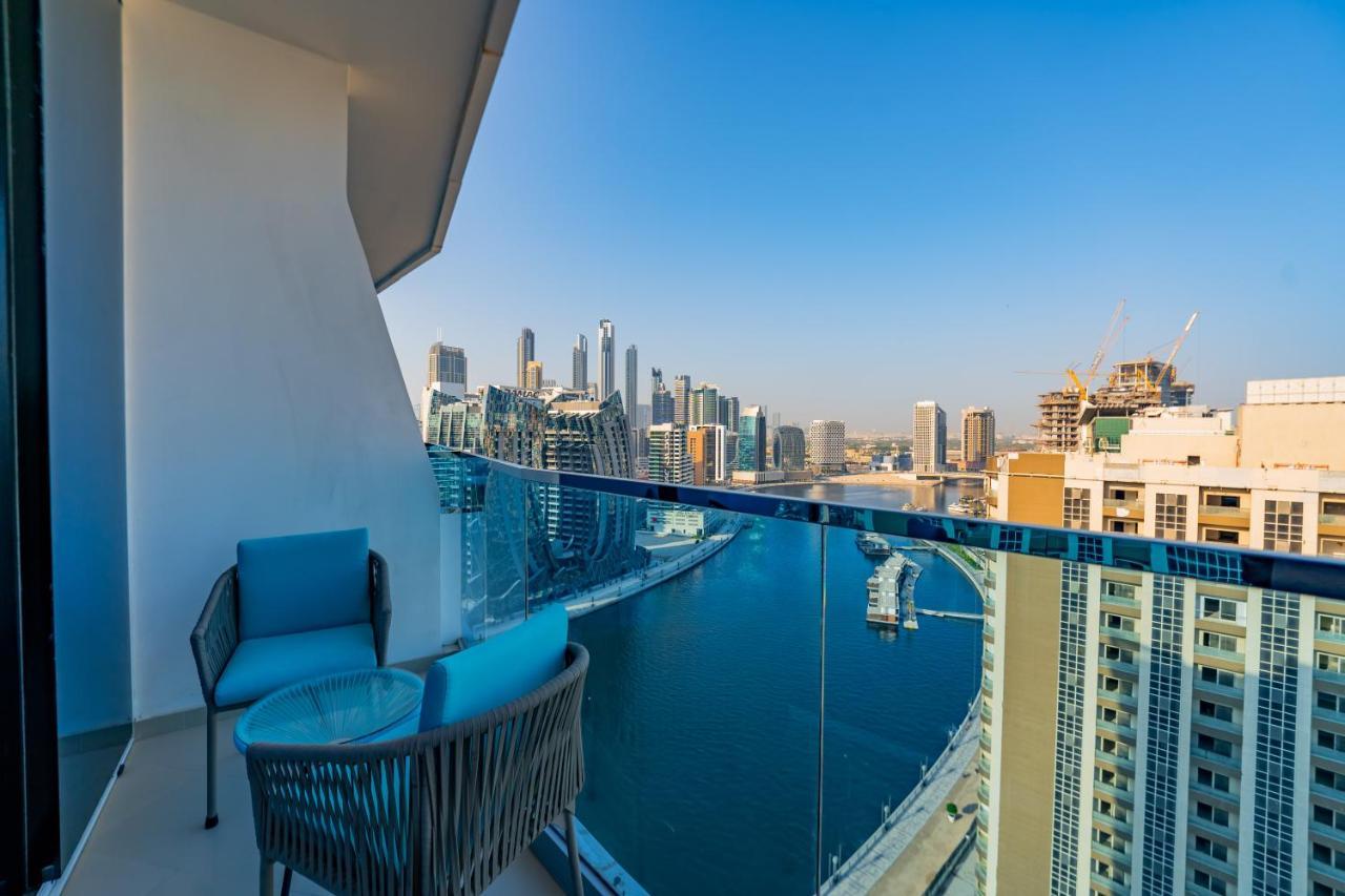 Kasco Homes Waves Tower Business Bay Dubai Eksteriør bilde