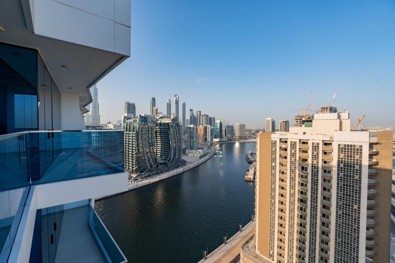 Kasco Homes Waves Tower Business Bay Dubai Eksteriør bilde