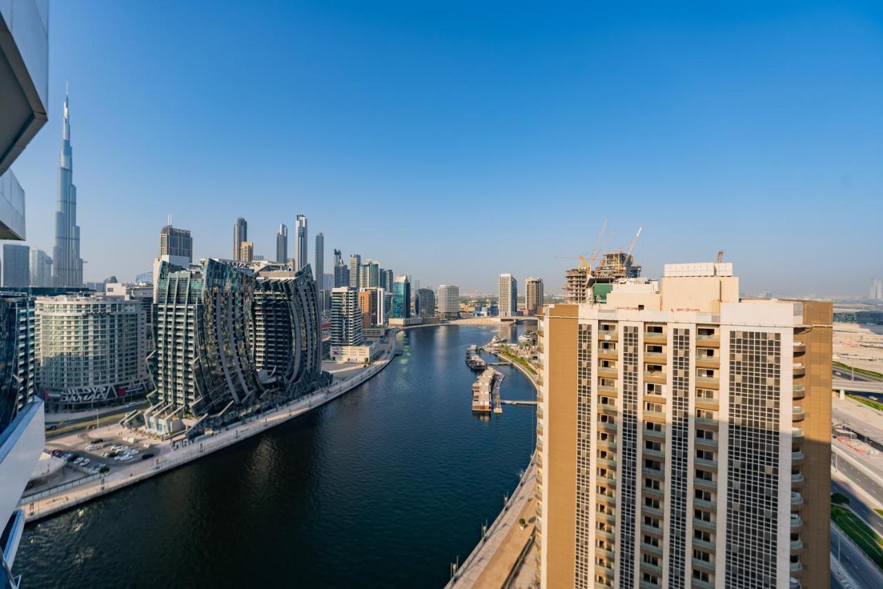 Kasco Homes Waves Tower Business Bay Dubai Eksteriør bilde