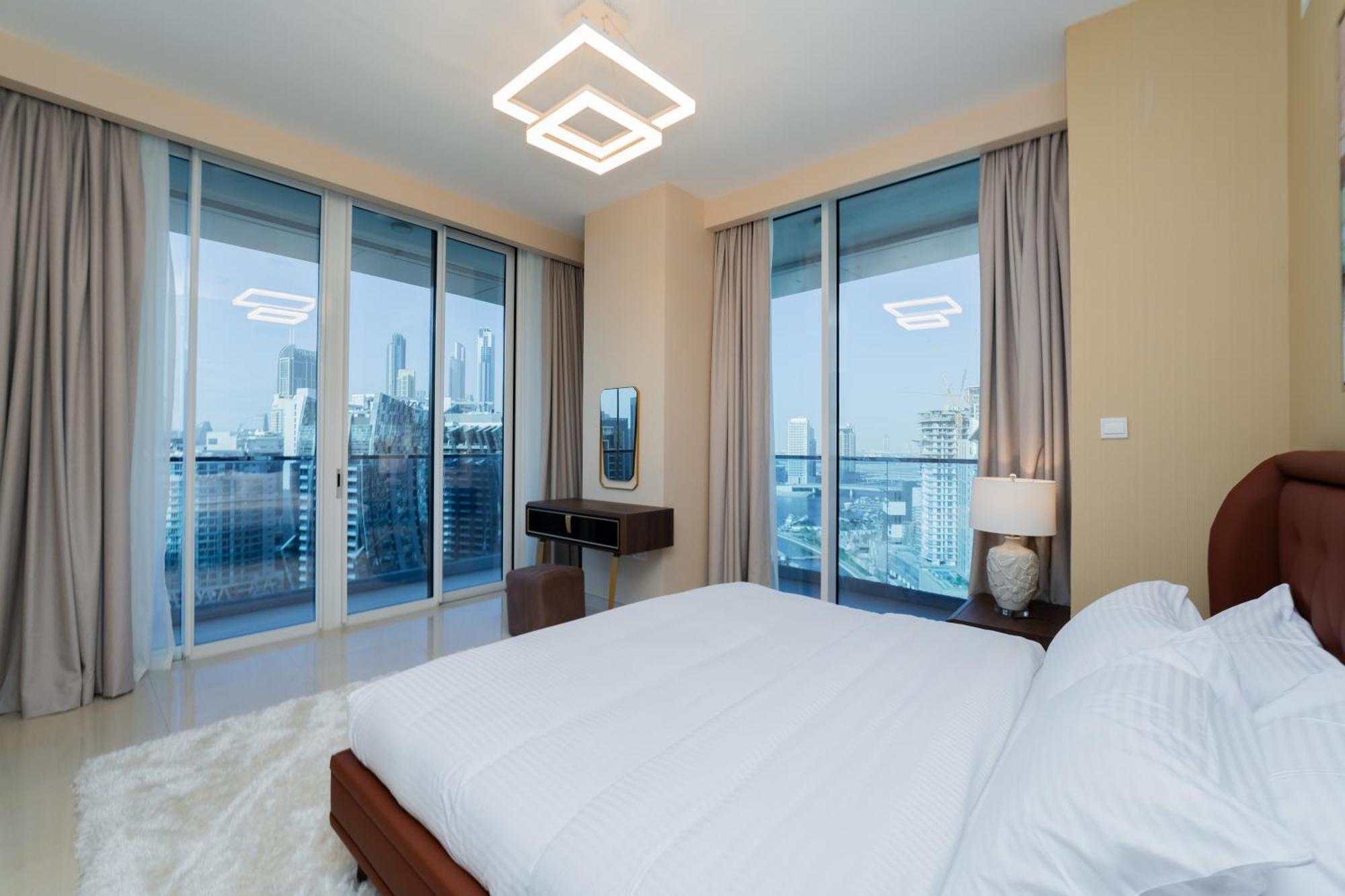 Kasco Homes Waves Tower Business Bay Dubai Eksteriør bilde